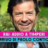 Rai, Addio A Timperi: L'Arrivo Di Paolo Conticini!
