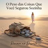 O Peso das Coisas Que Você Segurou Sozinha: Encontrando Alívio e Descanso em Deus