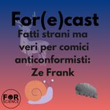 Fatti strani ma veri per comici anticonformisti: Ze Frank. For(e)cast 6 - Docudì