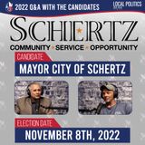Schertz Mayor-2022 Q&A with the candidates