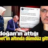 Erdoğan’ın attığı tweet’in altında dümdüz gittiler   Tarık Toros   Manşet   12 Ekim 2026