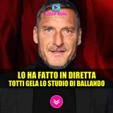 Sognando Ballando Con Le Stelle: Francesco Totti Gela Lo Studio in Diretta!