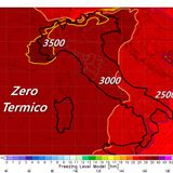 Previsioni meteo 2-4/02, nel week end apice di caldo in quota: zero termico a 3.500 metri