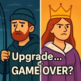 Imagine catching a talking fish… and your partner keeps sending you back, asking for upgrades.