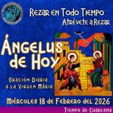  Oración del Angelus del día de hoy, Miércoles 18 de Febrero 2026, Oración a la virgen María 🌹Oracion diaria a la Virgen María 🙏