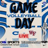 #NCHSAA 4-A Non-Conference Varsity Women's Volleyball Wake Forest Cougars VS Clayton Comets! #WeAreCRN #GoComets