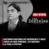 GUSTAVO BOLÍVAR SE DESPACHA Y DICE TODO LO QUE PIENSA / LE QUITAN LA VISA A PETRO