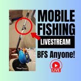 Ultralight Baitcasting - 100 Degree Temp - Mobile Fishing Livestream 05 (Audio Podcast)
