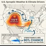August 25,2026 : Southern Heat Dome and Strong El Niño