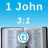 1 John 3:1 | And that is what we are