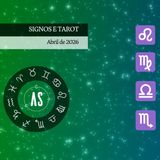 #LEÃO #VIRGEM #LIBRA #ESCORPIÃO - Abril 2026