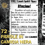 72 - Parole in camicia nera