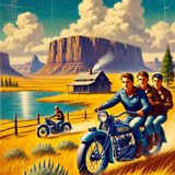 29 - Motor Boys Across the Plains; or, The Hermit of Lost Lake by Clarence Young