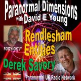 Paranormal Dimensions - Derek Savory: Rendlesham Entities