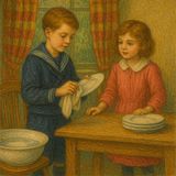 22 - Bobbsey Twins Keeping House by Laura Lee Hope