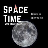 S27E128: Moon's Ancient Impact, Earth's Magnetic Symphony, and X-37B's Aero Braking Feat