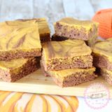 BROWNIES ZUCCA E CIOCCOLATO i quadrotti golosi dell'autunno