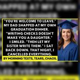 My Parents Mocked My Checks at Graduation — I Stopped | Familial Stories