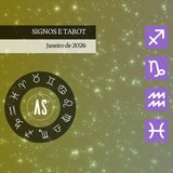 #SAGITÁRIO / #CAPRICÓRNIO / #AQUÁRIO / #PEIXES - Janeiro 2026