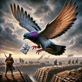 Why did a pigeon receive France's highest military honor?