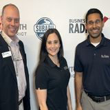 Dr. Pranav Halvawala with Spine Chiropractic and Stacy Lord & Jason West with Gwinnett Building Babies' Brains