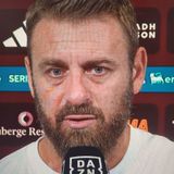 De Rossi nel postpartita di Roma-Empoli 1-2