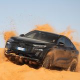 Audi SQ6 Sportback e-tron - Potenza silenziosa tra le dune del Sahara