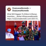 What Will Happen To Killers In Ebonyi, Anambra___Buhari #OsazuwaAkonedo