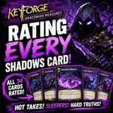 Shadows on Trial! 🗡️ Rating EVERY Draconian Measures Shadows Card | KeyForge