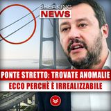 Ponte Sullo Stretto, Trovate Anomalie: Ecco Perchè È Irrealizzabile!