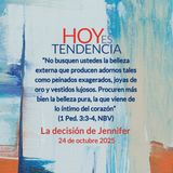 La decisión de Jennifer ~ Devocional de Jóvenes ~ 24 de octubre 2025