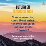 Permanecer en la luz ~ Devocional de Jóvenes ~ 13 de septiembre 2026