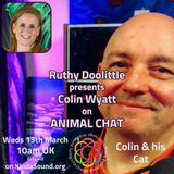 Cat Chat with Colin & His Cat | Colin Wyat on Animal Chat with Ruthy Doolittle