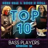 Episode 16  | 'TOP 10 BASS PLAYERS'...plus DUFF MCKAGAN / STRAY CATS ALBUM REVIEWS / THE CULT CONCERT REVIEW