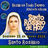 SANTO ROSARIO DE HOY, MIERCOLES 28 DE ENERO 2026 🌹 MISTERIOS GLORIOSOS.🌹 Rezar en todo tiempo