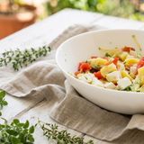 Insalata di patate e feta: la schiscetta ideale per il rientro