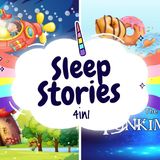 Sleep Meditations for Children _ SLEEPY STORIES 4in1 _ Sleep Stories for Kids