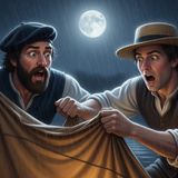 Jerome Kapka Jerome, Delizie del campeggio notturno. Tre uomini in barca, Capitolo secondo.