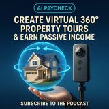 AI Real Estate Side Hustle 💰 Create Virtual 360° Property Tours & Earn Passive Income Online