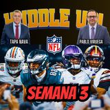 #HuddleUp Previo Semana 3 #NFL @TapaNava @PabloViruega