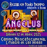 ANGELUS DE HOY SABADO 12 DE ABRIL 2025, 🙏ORACION A NUESTRA MADRE 🌹LA VIRGEN MARIA 🙏.