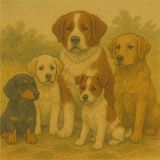 06 - Dogs and Puppies by Frances Trego Montgomery
