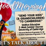 Send your kids (& grandchildren) to Cambridge! Spanish Portugal-lover shows us how...