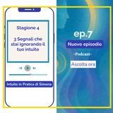 3 Segnali che stai ignorando il tuo intuito