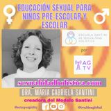 #014 Educación Sexual para niños en etapa pre-escolar y escolar, Dra. María Gabriela Santini