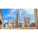 La piazza del Duomo a Parma «Terre d'Italia» di Cesare Brandi