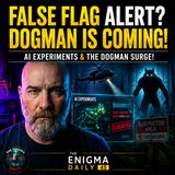 Is a False Flag Coming AI Experiments & The Dogman Surge!