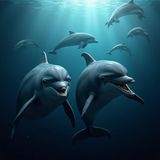 Did you know dolphins have a darker side?