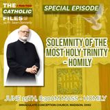 Special Catholic Files: Solemnity Of The Most Holy Trinity  - HOMILY