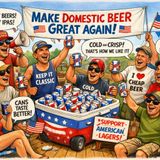 Americans want to make domestic beer great again